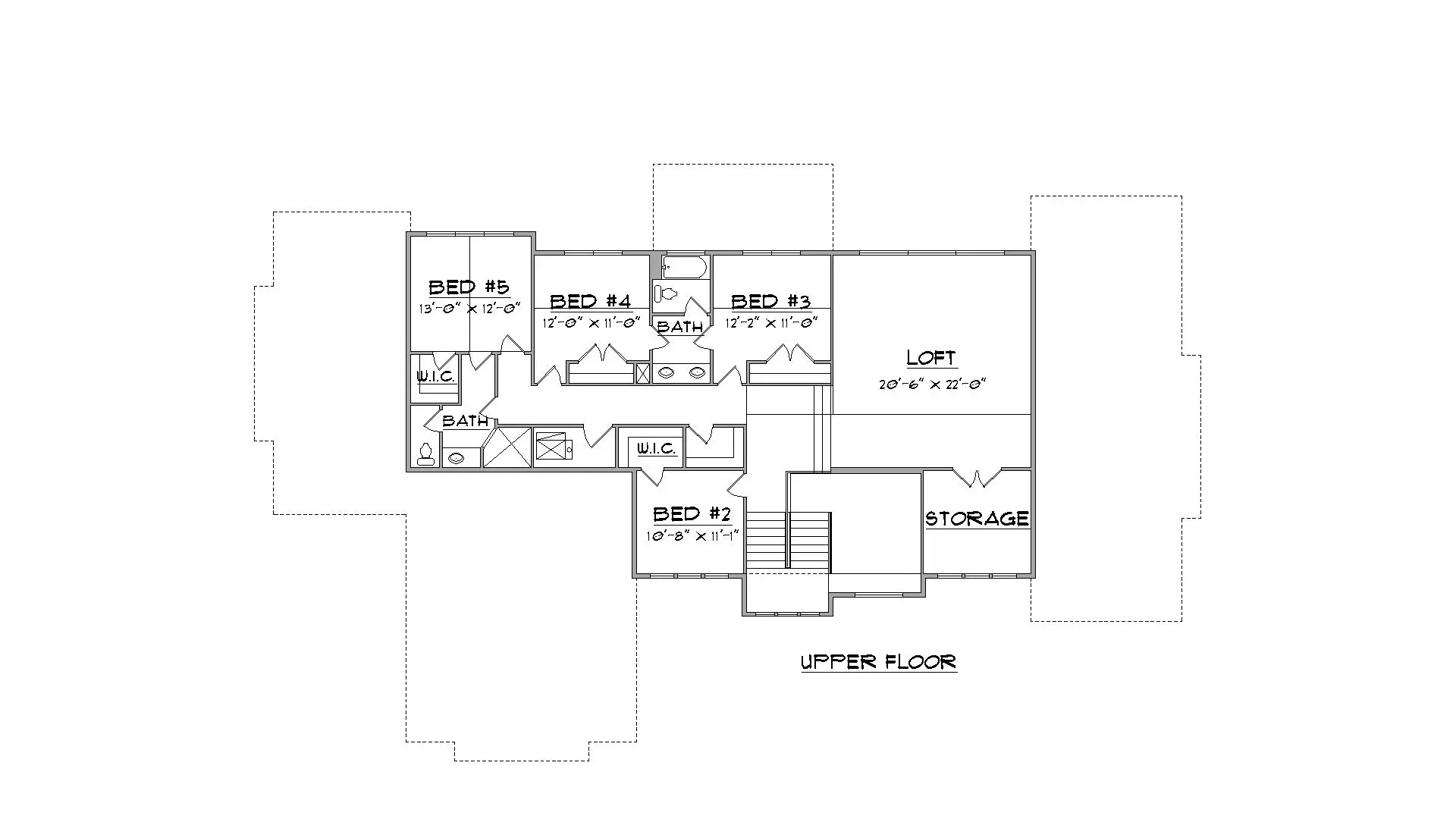 Riverdale floor plan right view