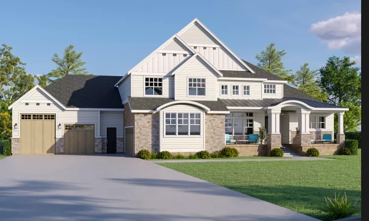 Alpine floor plan main floor view