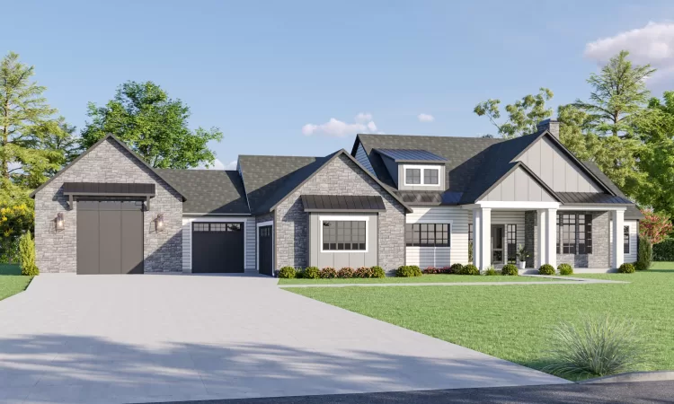Bountiful floor plan main floor view