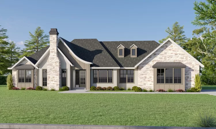 Elsinore floor plan main floor view