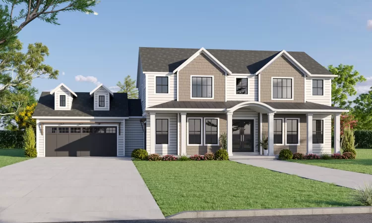 Fairfield floor plan main floor view
