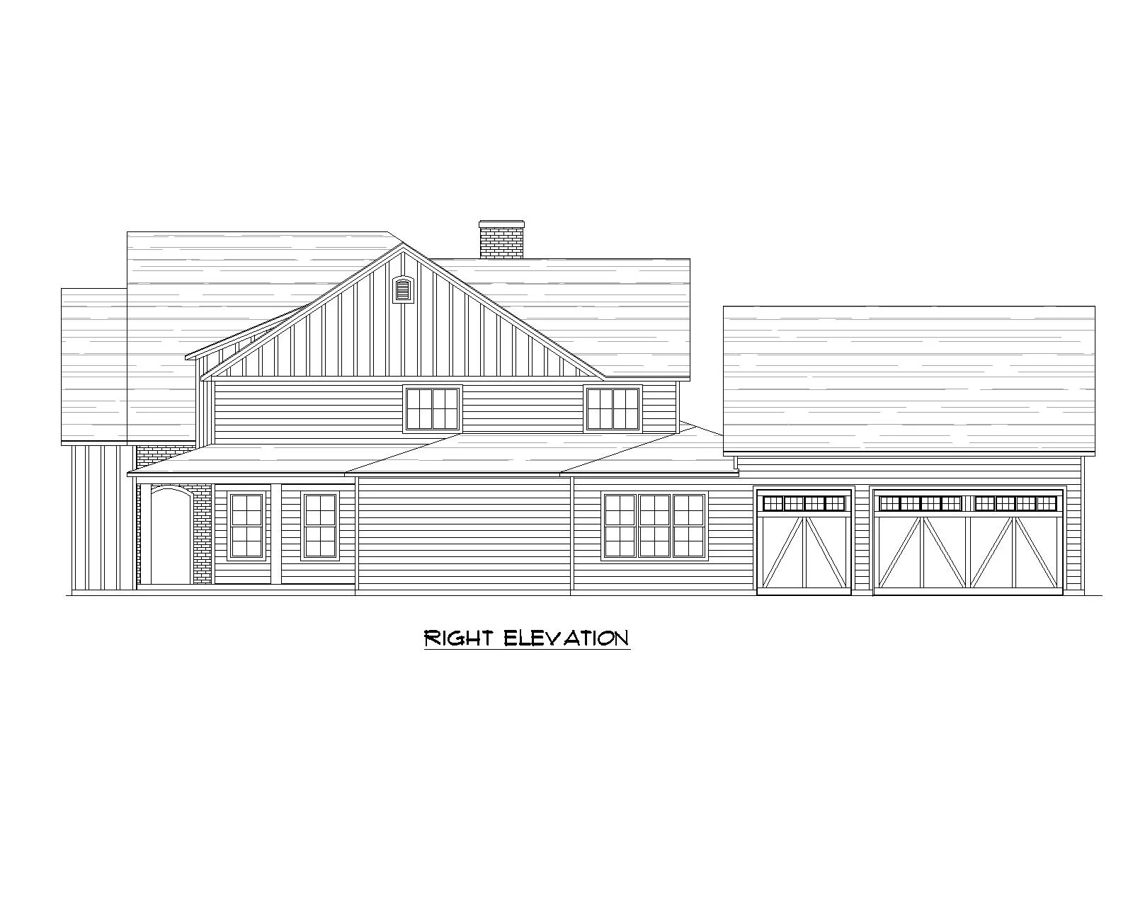 Paradise floor plan right view