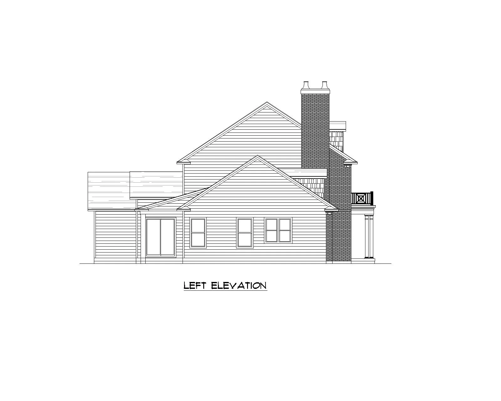 Smithfield floor plan left view