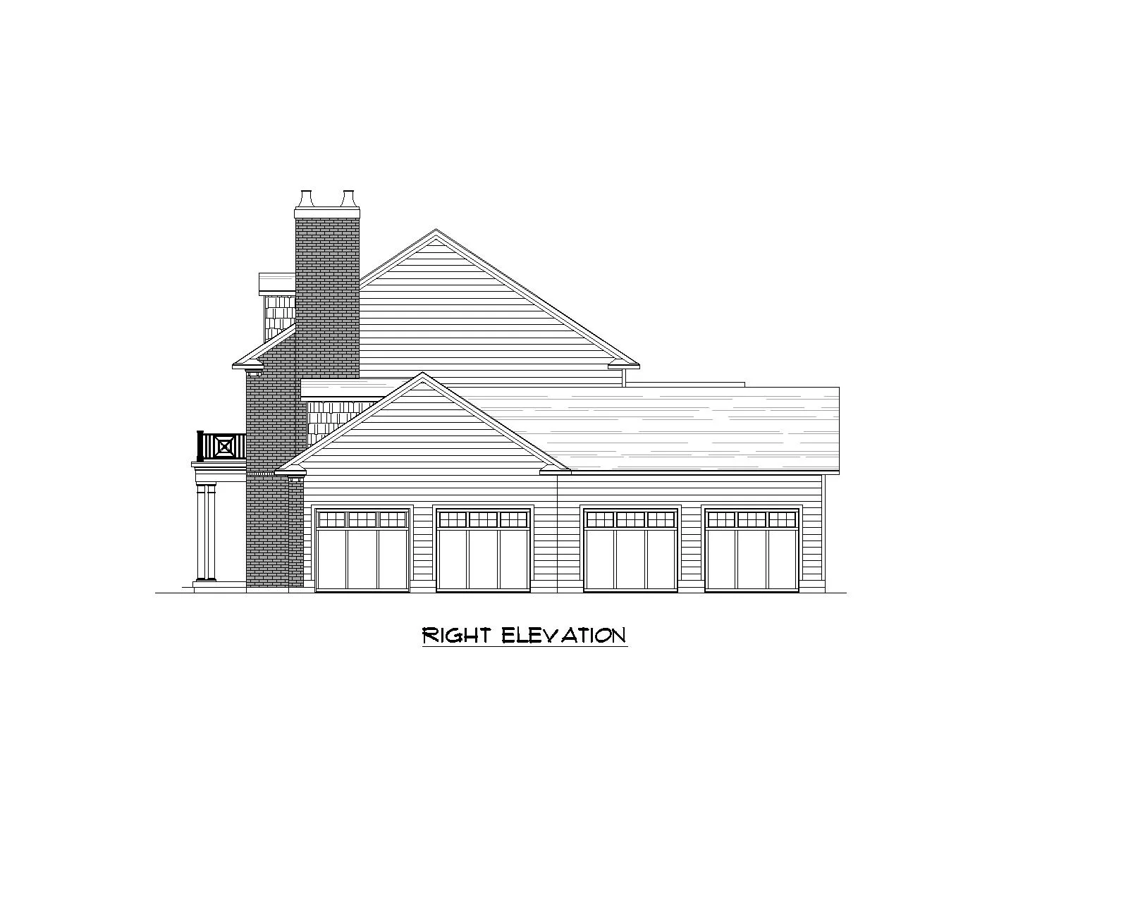 Smithfield floor plan right view