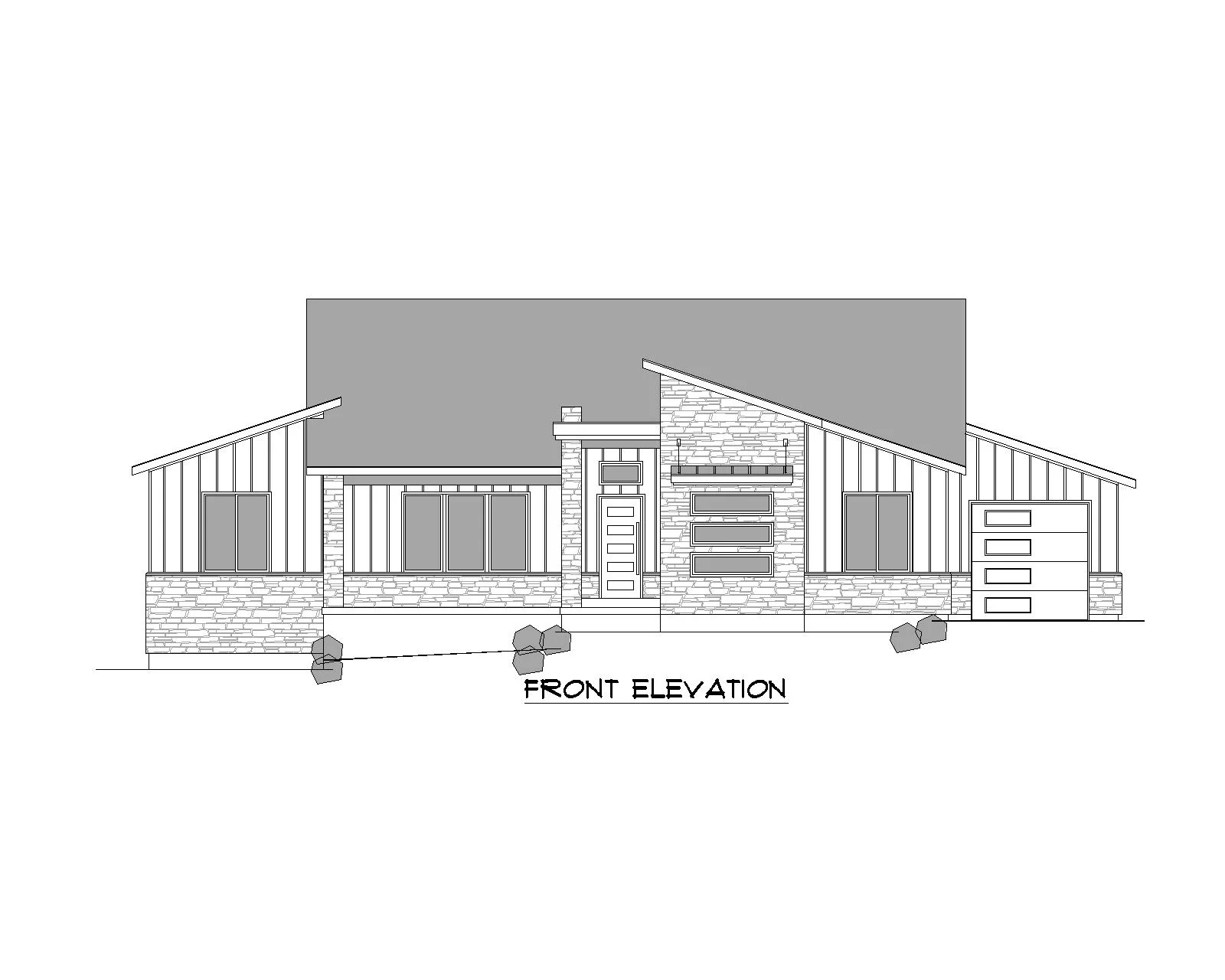 Tremonton floor plan front view