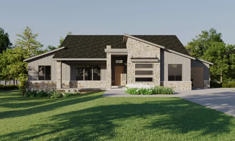 Tremonton floor plan main floor view