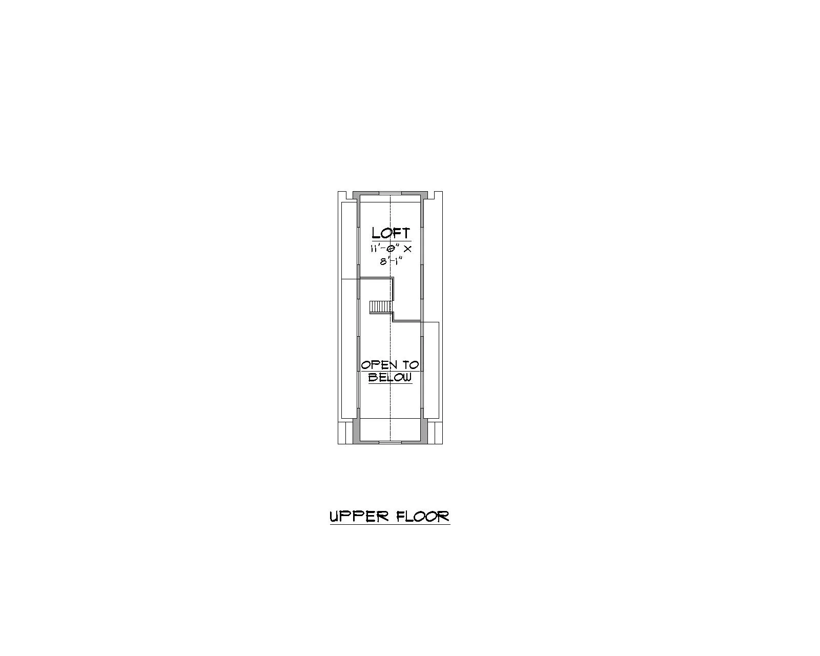 Rockwell floor plan upper floor view