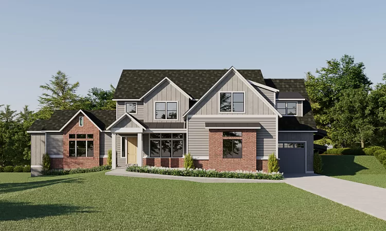 Uintah floor plan main floor view