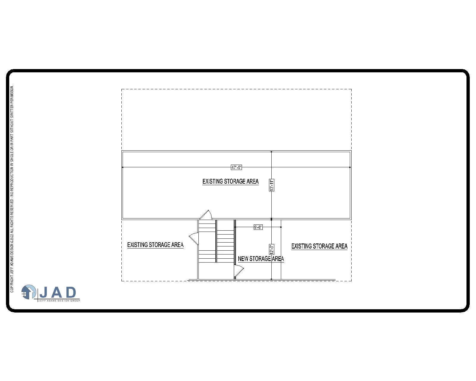 Van Horn floor plan upper floor view